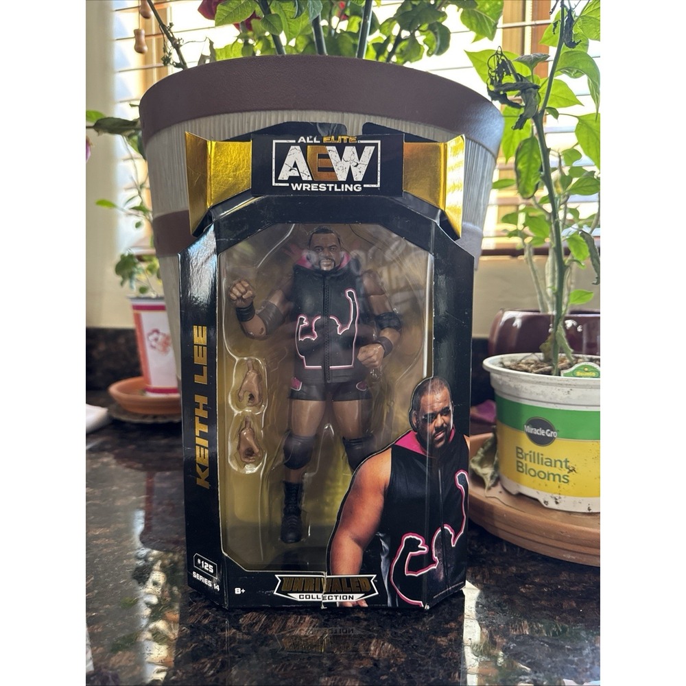 AEW Keith Lee #125 Unrivaled Collection Series 14 Wrestling Action Figure New